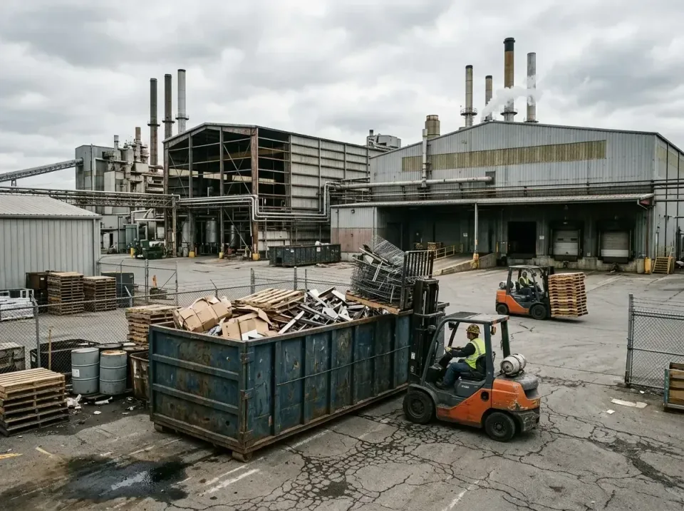 industrial-factory-scrap-conta-003 — frequently asked questions, Cheap Roll-off Dumpster Rentals in Ambler, PA